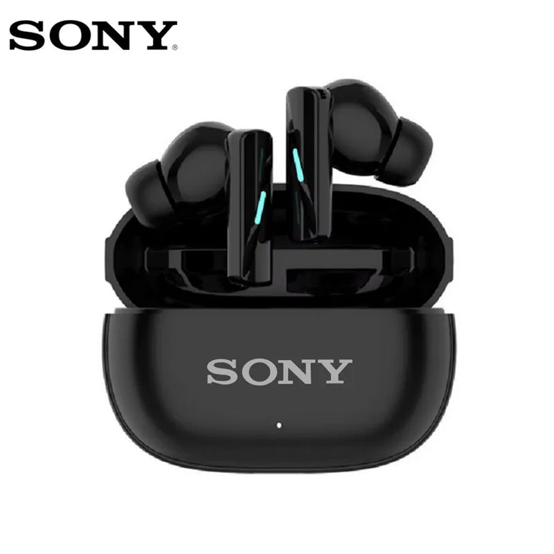 Sony True Wireless Bluetooth Earphones In-Ear Waterproof Earbuds with Motion Sensor Music Headset with Flip Cover Type-C Charging