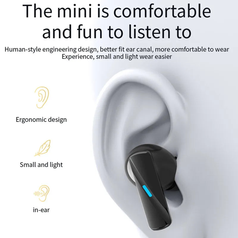 Sony True Wireless Bluetooth Earphones In-Ear Waterproof Earbuds with Motion Sensor Music Headset with Flip Cover Type-C Charging